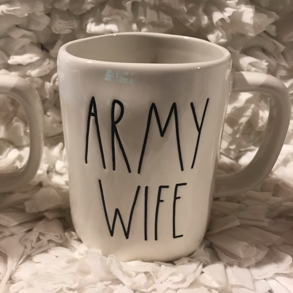 Rae Dunn Army Wife Mug